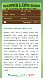 Mobile Screenshot of masterlawncare.com